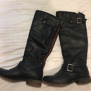 Madden girl black boots